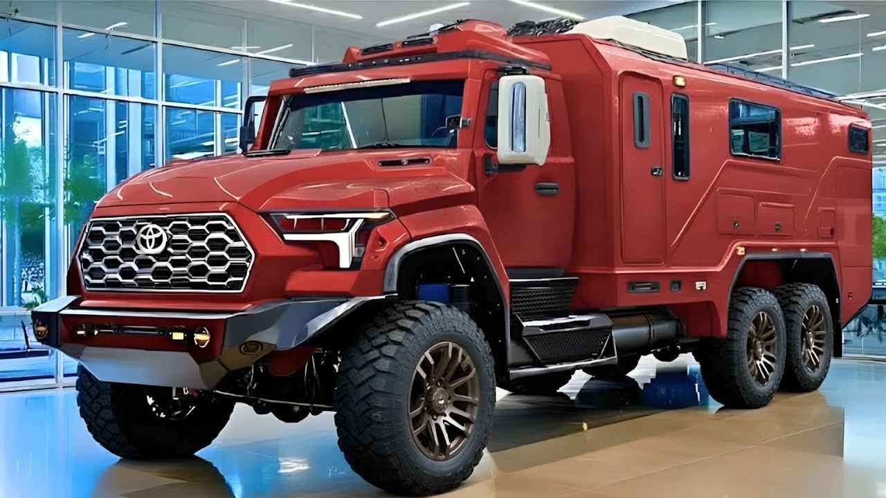 2026 Toyota HikeCruze 6×6 Adventure RV: Ultimate Off-Road Expedition Motorhome with Luxury Travel Features