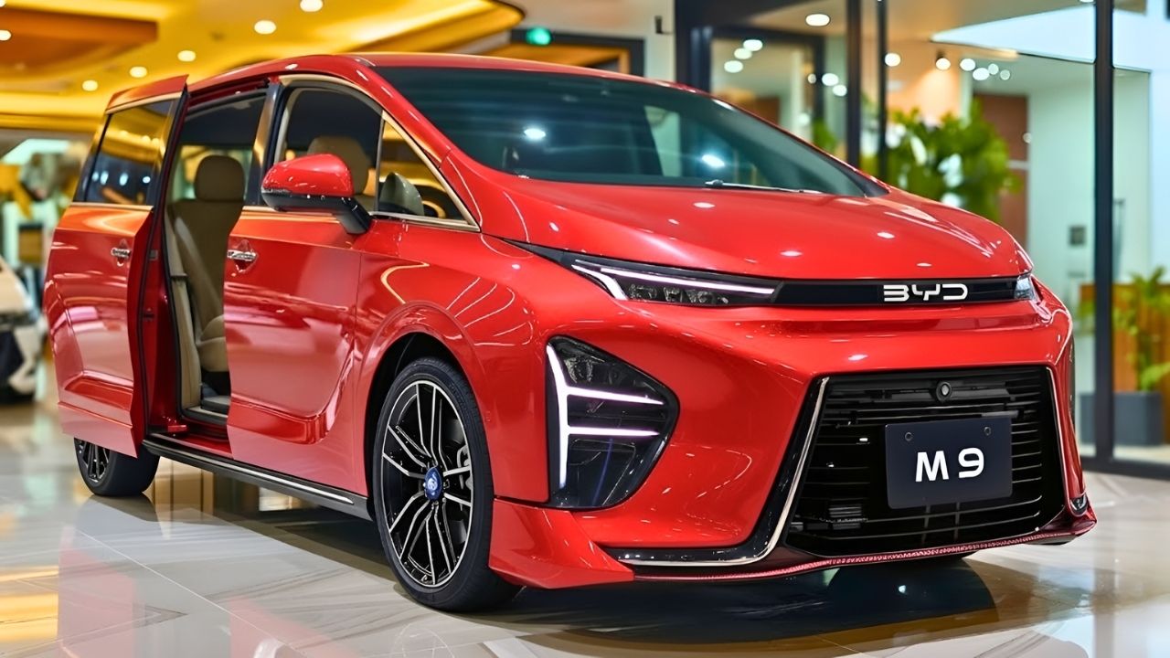 2026 BYD M9 Unveiled: Affordable Luxury Van That Feels Like a Rolls-Royce