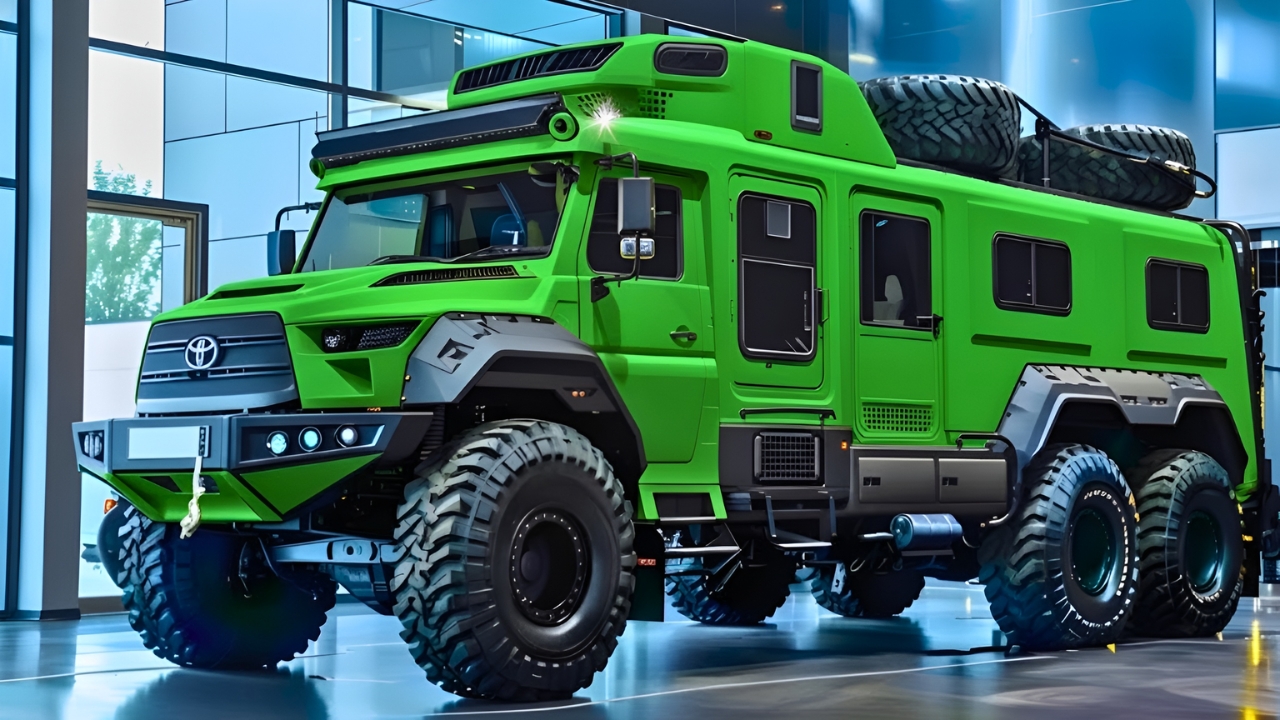 Toyota Terramax 6×6 2026: Extreme Hybrid Power and Military-Level Durability