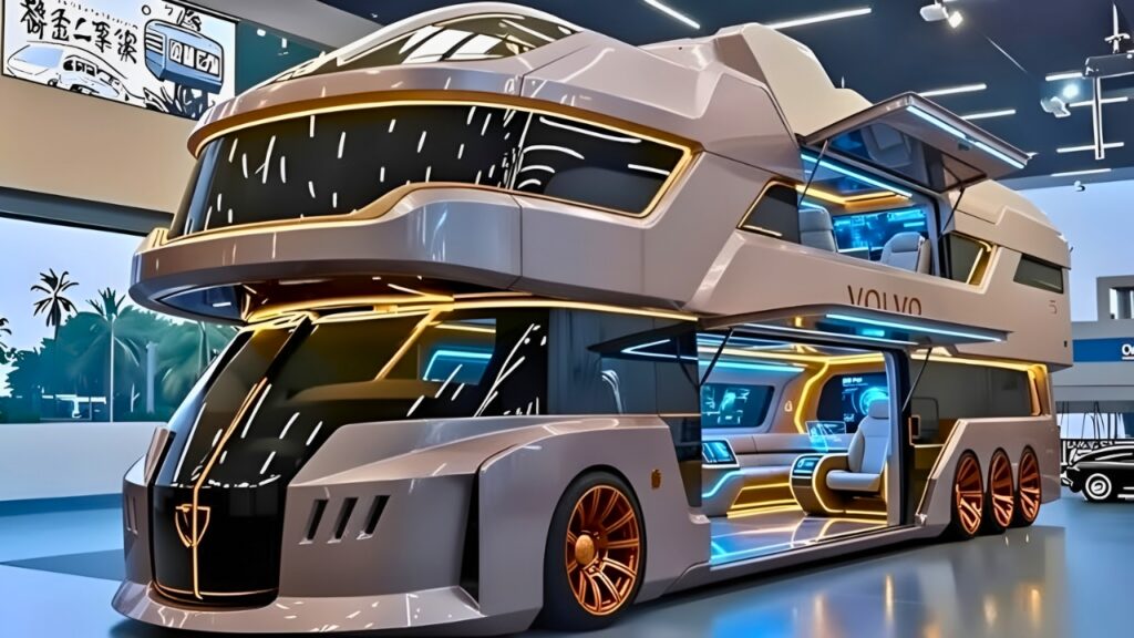 2026 Volvo Electric Camper Van: Luxury EV Motorhome with AWD and 600km Driving Range